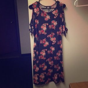 Black Floral Dress